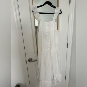 En Saison White Maxi Dress